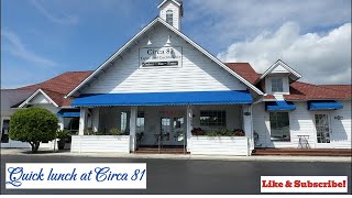 Lunch at Circa 81!