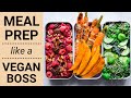 VEGAN MEAL PREP HACKS | how to save time in the kitchen