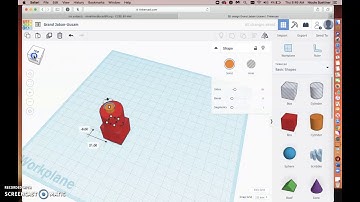 Tinkercad-stacking, grouping, and editing forms