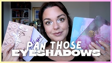 Pan those Eyeshadows | a new pan & roll in! 💜
