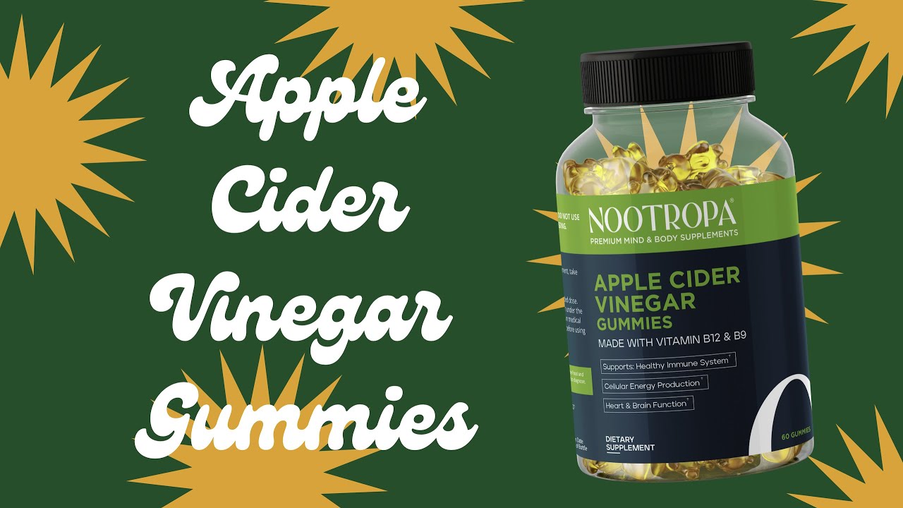 Nootropa Life's Apple Cider Vinegar Gummies