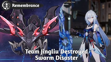 Team Jingliu with Remembrance Destroy Swarm Disaster | Swarm Disaster 5 | Honkai Star Rail