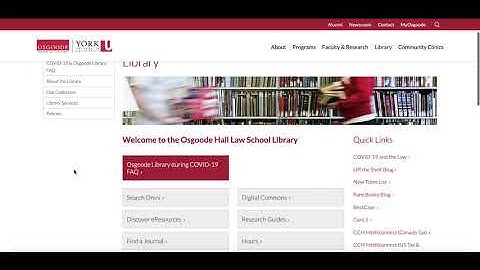 An Introduction to the Law Library