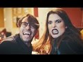 DINNER WITH THE DRACS ft. Amanda Cerny, King Bach & Brittany Furlan | Funny Halloween Sketch Video