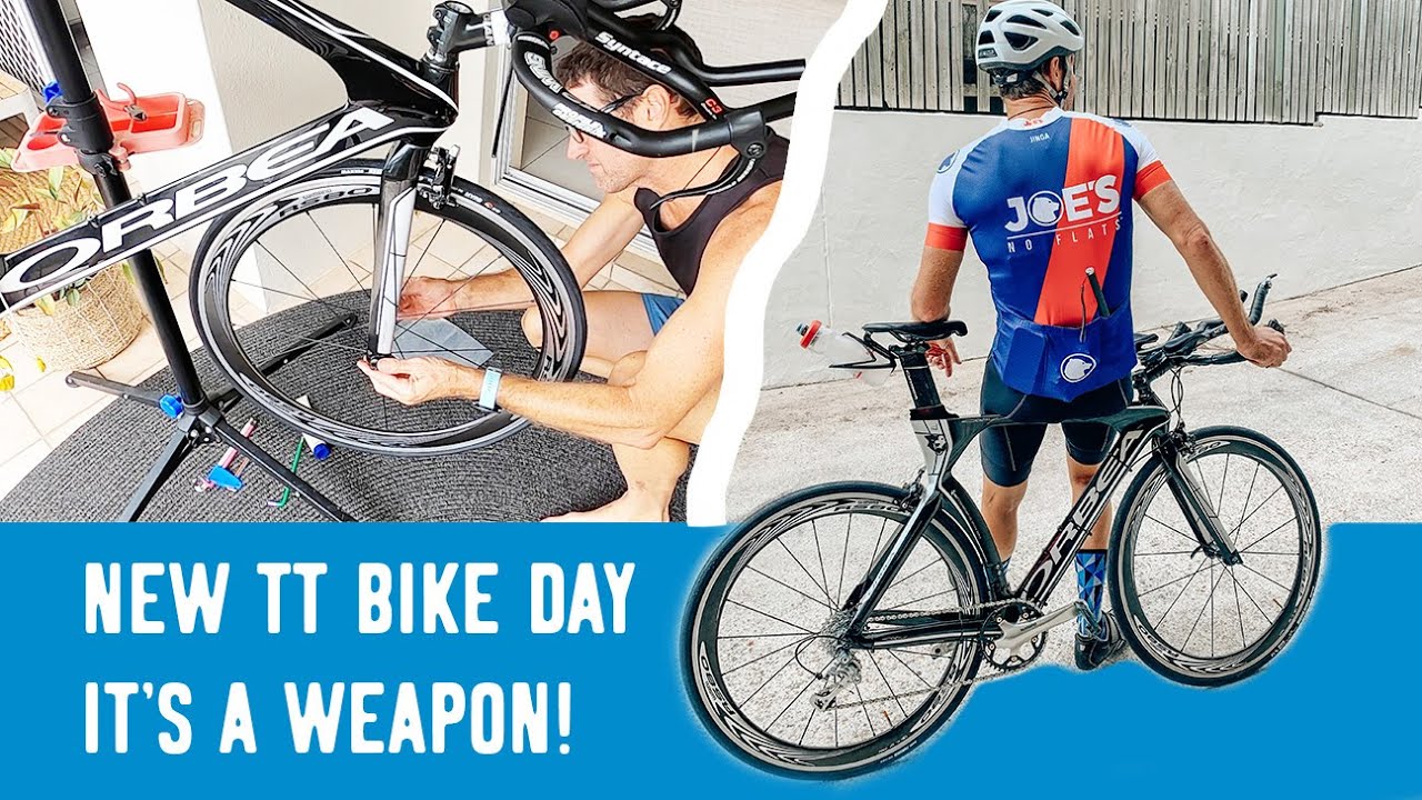 Budget TT Triathlon Bike Build YouTube
