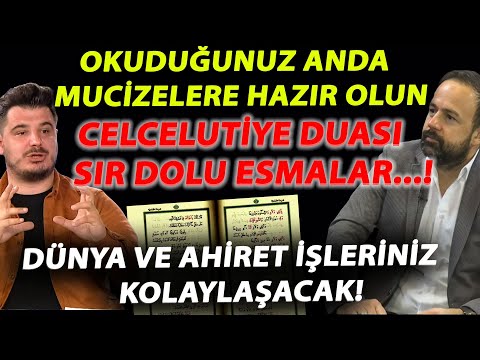 Celcelütiye Duasında öyle