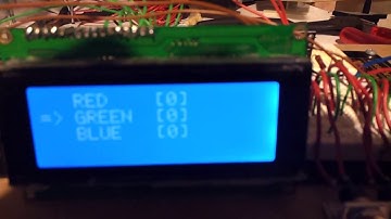 NetduinoLCD (HD44780) RGB (PWM) 4 buttons