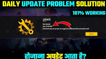 How To Solve Daily Update Problem In Free Fire Max Realme || Free Fire Update Problem 2023