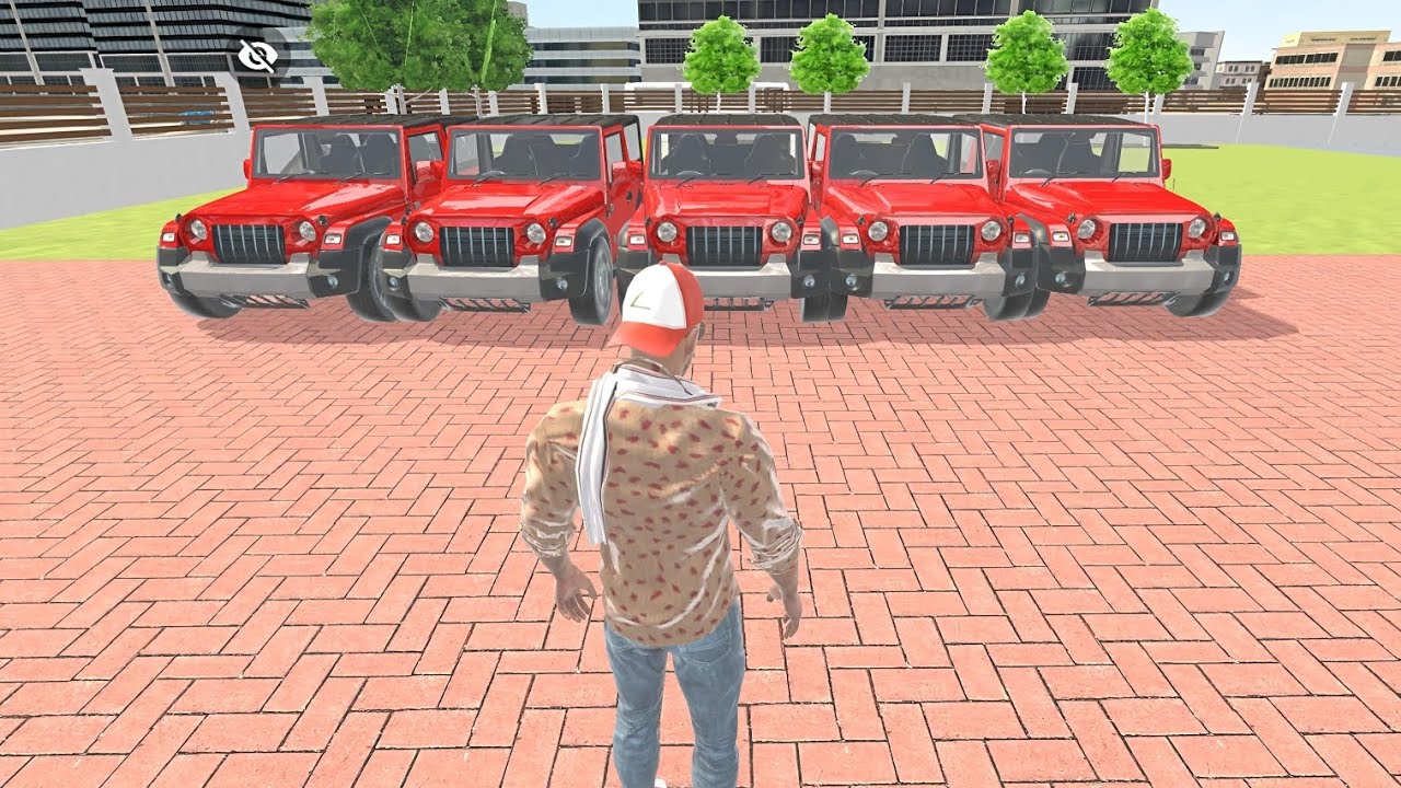 🎮Rishu Order By 5️⃣Red🔴Thar in 🇮🇳Indian Theft Auto Simulator 