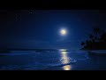 Fall Asleep Fast with Soothing Ocean Sounds – Calming Night Beach Ambience for Insomnia Relief