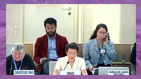 #HRC54 ISHR statement by Chinese activist Sophie Luo at 54th session of UN Human Rights Council - DayDayNews