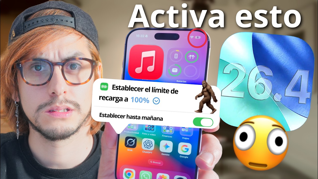 iOS 26.4 ACTUALIZA HOY tu iPhone: 15 Nuevos Ajustes que Debes Activar ...