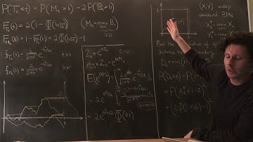 160B. Lecture 12. Part 4 (The running maximum of the the BM)