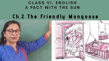 Class VI , English, A Pact with the Sun , Ch.2 The Friendly Mongoose