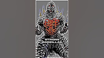 Strong Godzillas | #shorts #youtubeshorts #godzilla