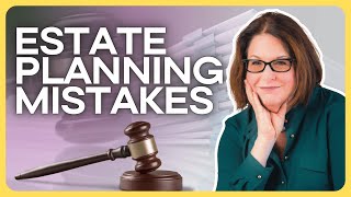 Don't make THESE estate planning MISTAKES 🚫 #AskAnAttorney #EstatePlanning