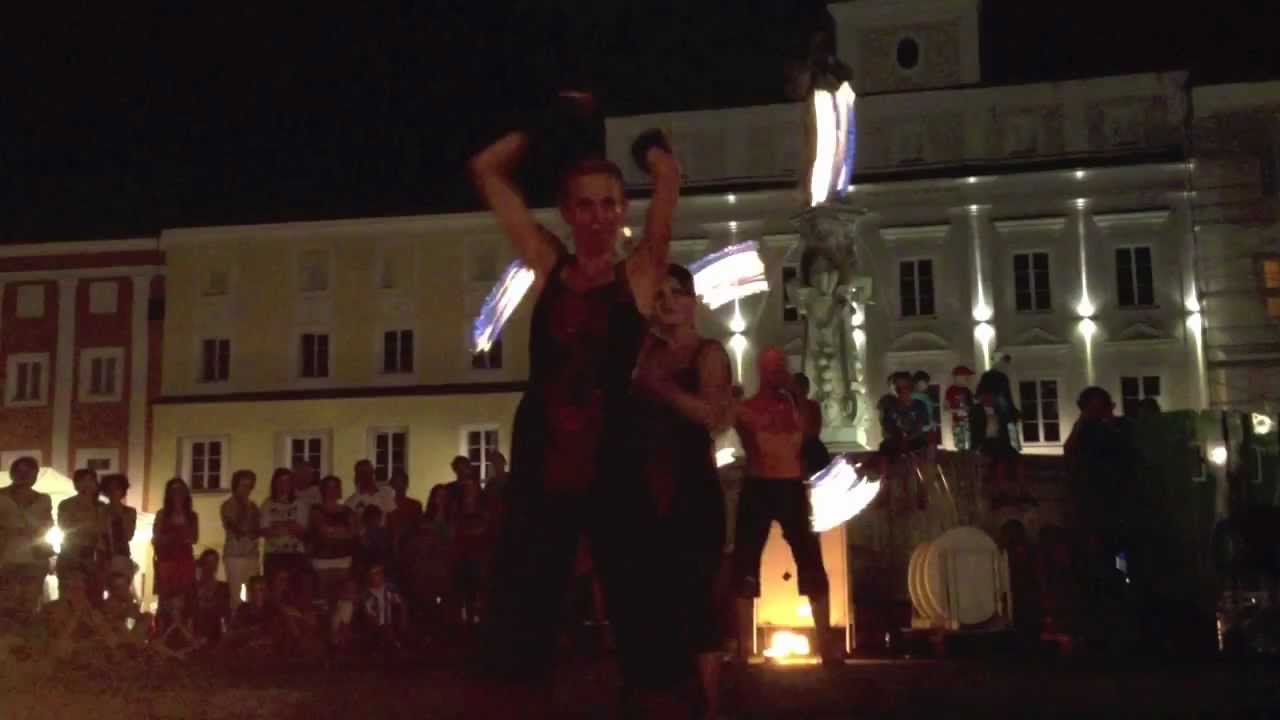 the fire show of Friestad HD