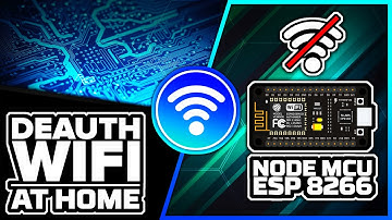 DEAUTH A WIFI USING NODE MCU ESP 8266! EASY!