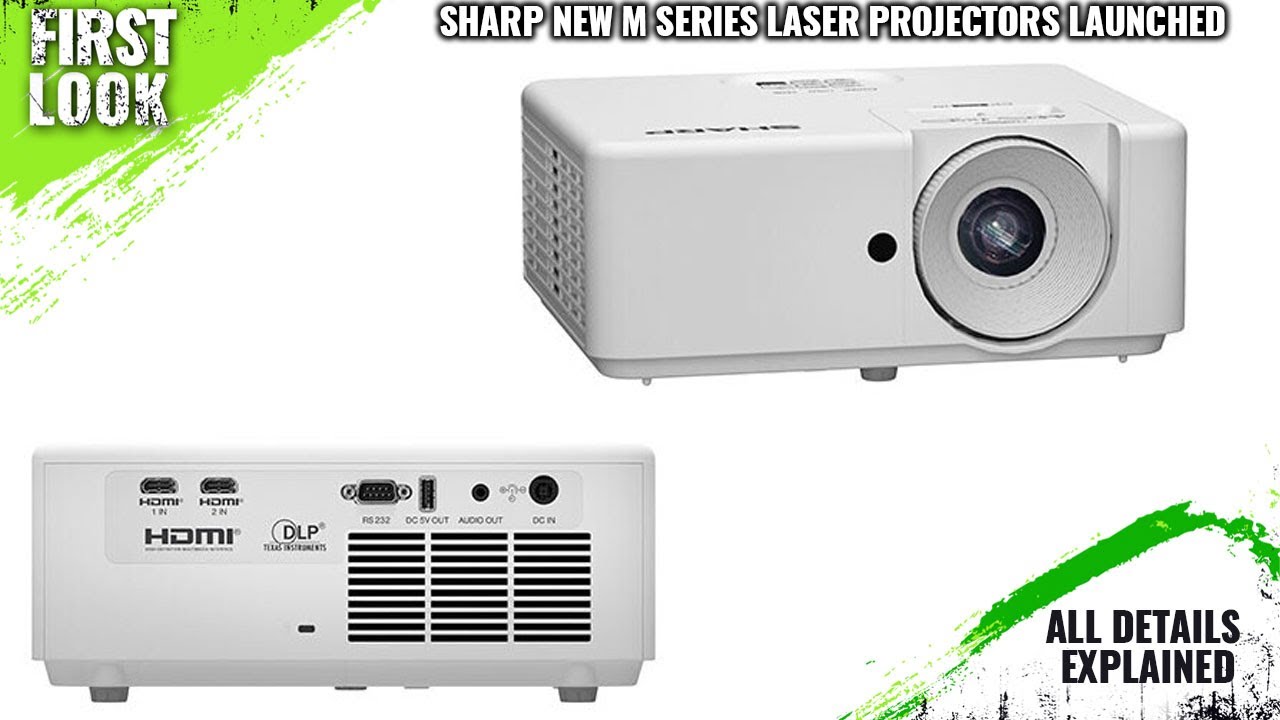 Sharp M Series XP-M421W-W and XP-M401H-W Laser Projectors