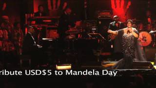 Aretha Franklin performs "Make Them Hear You" at Mandela Day 2009 from Radio City Music Hall