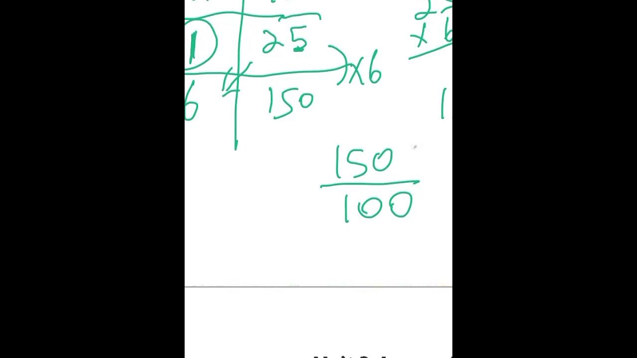 Open up unit 3 lesson 10 6th grade math - YouTube