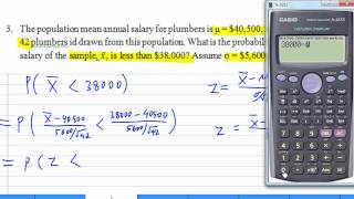 Sampling Distribution Example 1