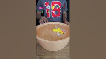 Can You Guess How Many Tissue Will Float? #asmr #experiment #tissuepaper #asmrsounds