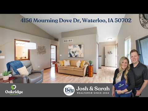 4156 Mourning Dove Dr, Waterloo, IA home video tour