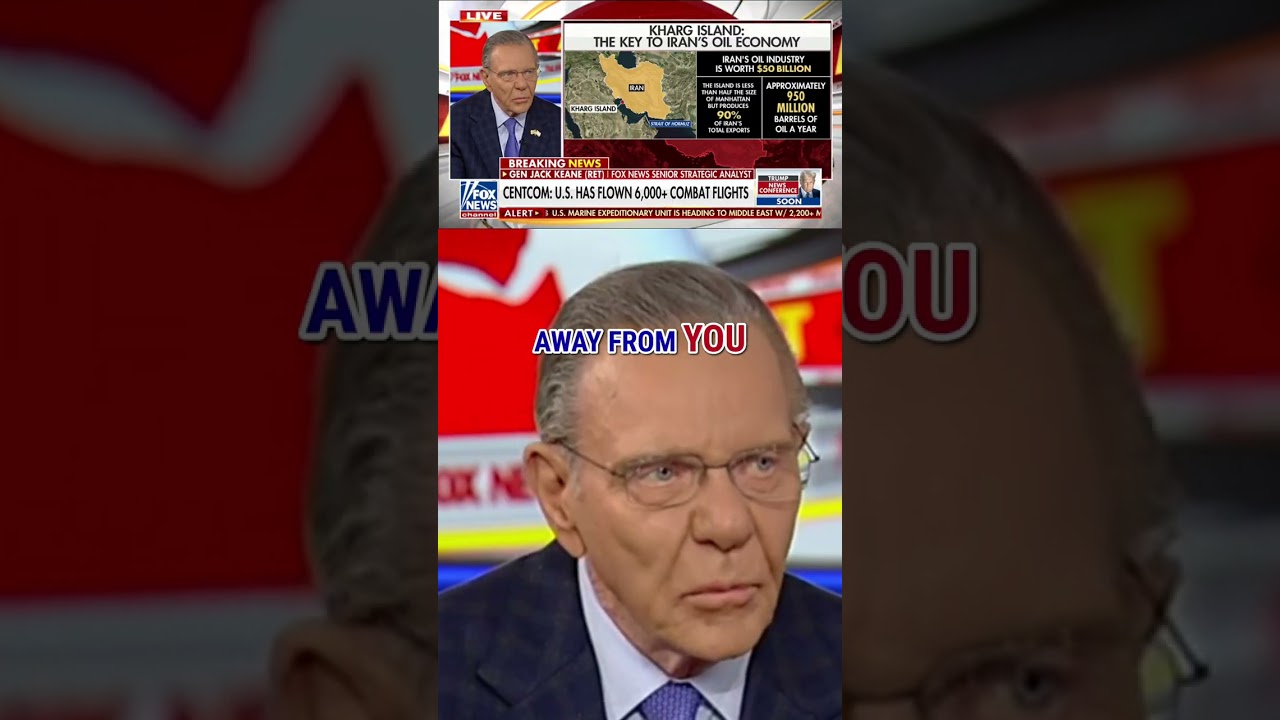 Keane reveals how US control of Kharg Island can ‘break’ Iran’s will #foxnews #news #shorts