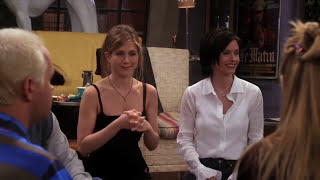 Rachel Tries To Kiss Joshua During Spin The Bottle | Friends