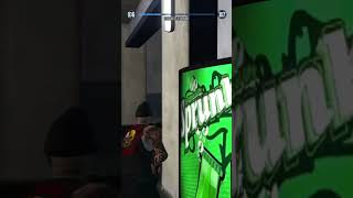 Surrounded in the parking garage 🙄 #gta #gtaonline #freeaim #gaming #gtav #iamspeed
