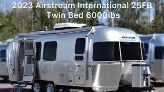 2023 Airstream International 25FB Twin Bed 6000lbs by Video Diversity 2,340 views 9 months ago 15 minutes