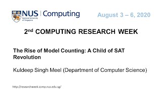 The Rise of Model Counting A Child of SAT Revolution by Kuldeep Singh Meel