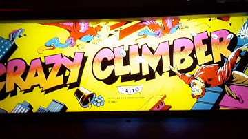Crazy Climber Classic Arcade Game at fun spot Arcade worlds largest Arcade