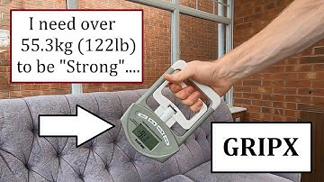 Hand Grip Strength Test With Dynamometer (GRIPX) → Over 55 Kg Or 125 Lb