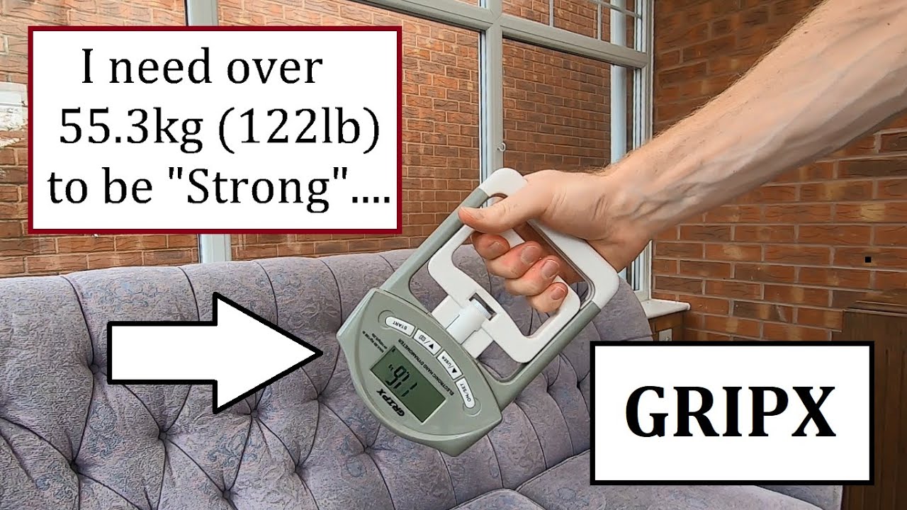 Hand Grip Strength Test With Dynamometer GRIPX Result Nearly 60 Kg Hand Grip Strength Test With Dynamometer GRIPX Result Nearly 60 Kg