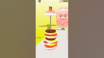 Make a big Burger🤣😸XXL sandwich level 60#shorts