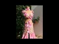 Pink flowers bra and skirt Belly dance costume by  Sufel Boutique. ベリーダンス衣装