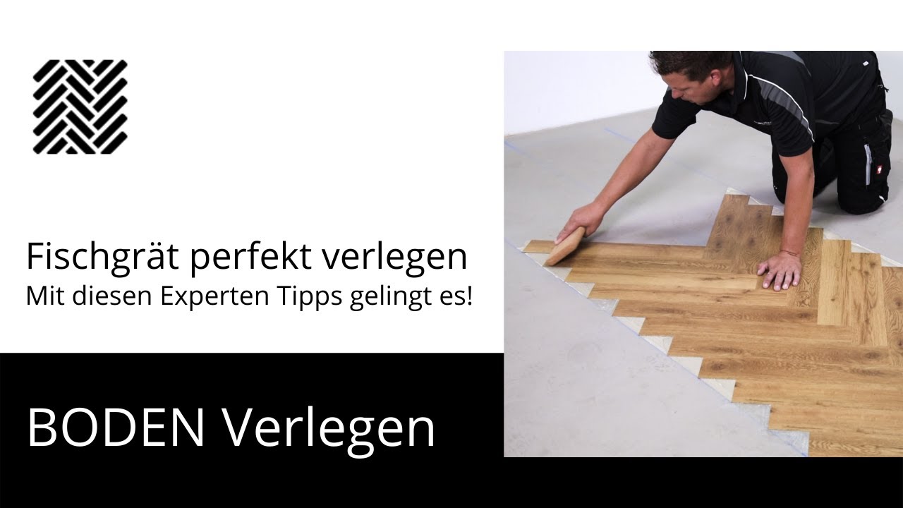 mave Trænge ind lindring objectftlor Vinylboden Fischgrätverlegung - Experten Tipps für die perfekte  Bodenverlegung! - YouTube