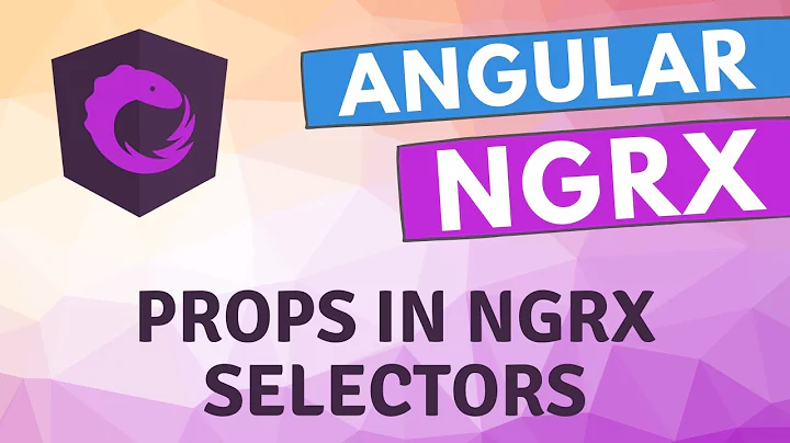 17. Props in Ngrx Selectors. Sending arguments to the state selectors for updating Post - Angular.