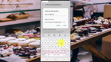 Samsung Galaxy S9 : How to Show Contact informationvin Lock screen and Always on Display