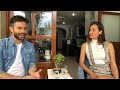 Esmeralda Pimentel y Osvaldo Benavides en promoción de la bella y las bestias