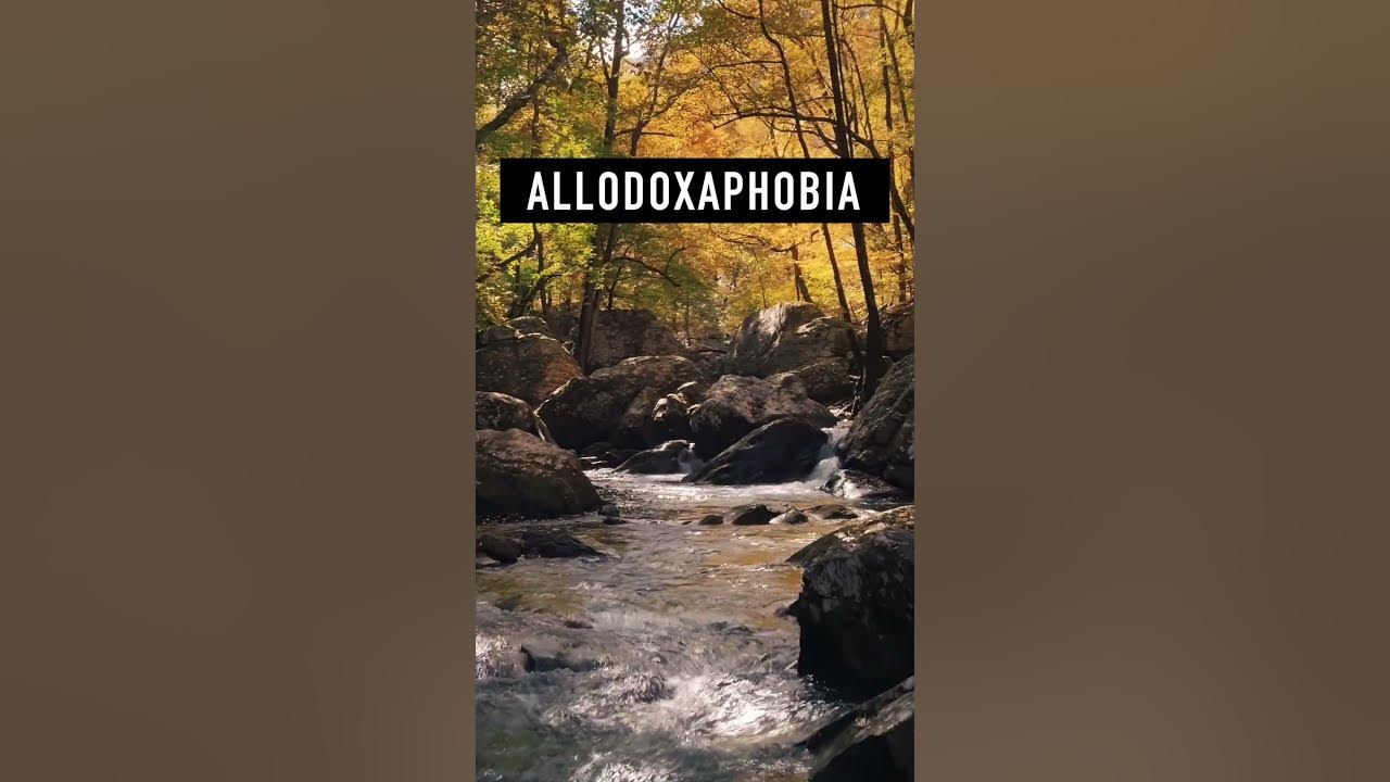 What is Allodoxaphobia? shorts YouTube