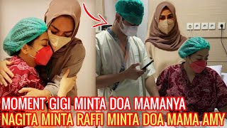 MOMENT HARU NAGITA MINTA DOA MAMA AMY DAN MAMA RIETA, RAFFI DARI RUMAH SAKIT LANGSUNG LANJUT KERJA