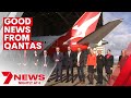 Qantas international flights being reinstated after COVID lockdown | 7NEWS
