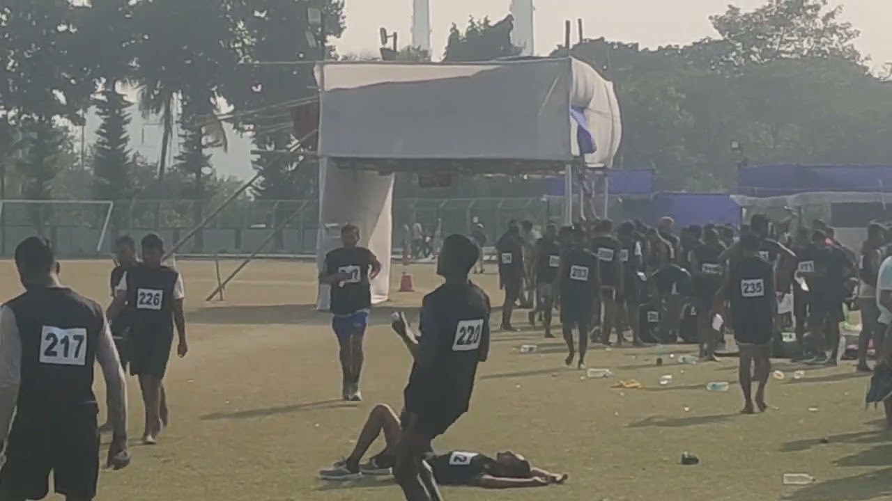 Wbp pet pmt durgapur at bhagat sing stadium 