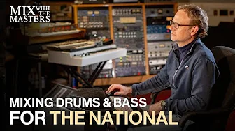 Peter Katis mixing drums & bass for The National | Sneak Peek
