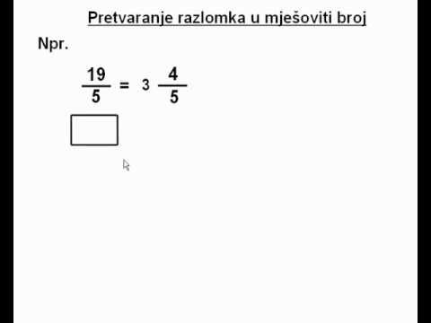 Video: Kako oduzimate mješovite brojeve sa sličnim nazivnicima?