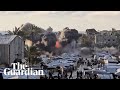 Israeli strike hits Deir al-Balah camp in Gaza, killing at least one person