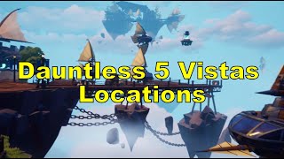 Dauntless | New Ramsgate Vistas Locations (Version 1.3.3)